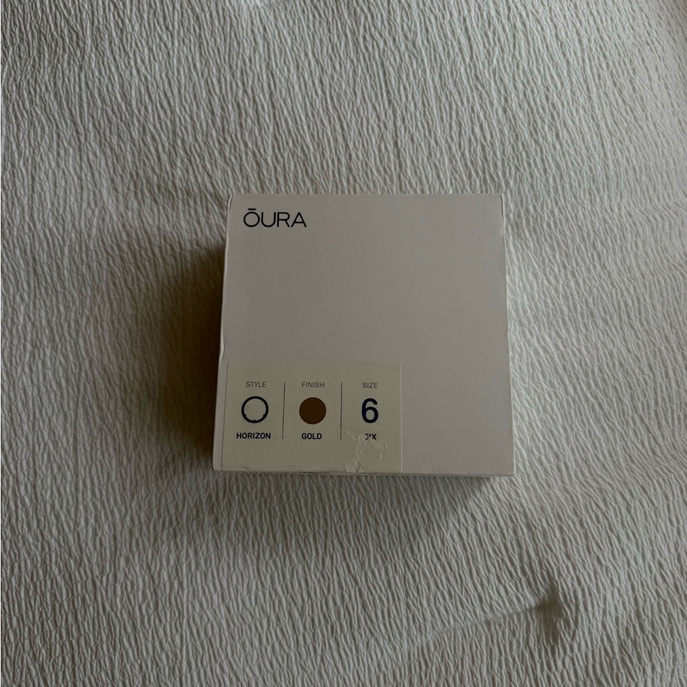 Oura Gold Ring Size 6 Horizon